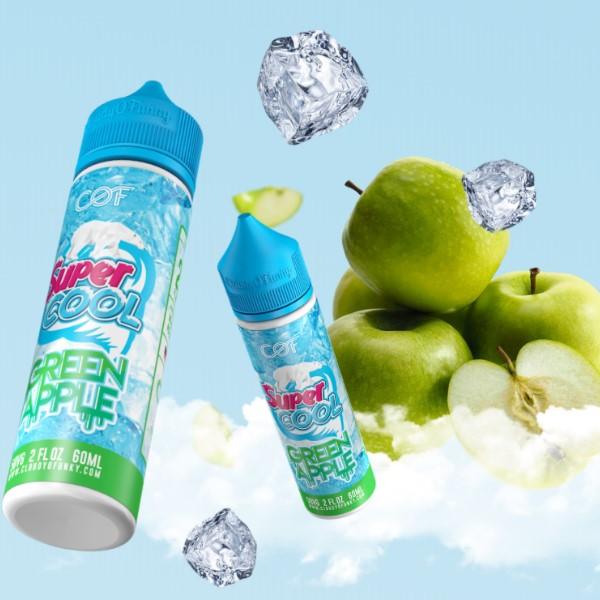 COF Super Cool Green Apple 60ml (グリーンアップル、強い清涼感)