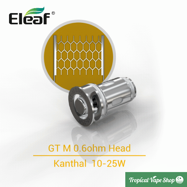 Eleaf GT M 0.6ohm コイル (5PCS)
